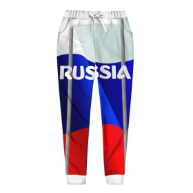 Женские брюки 3D с принтом Россия. в Рязани, полиэстер 100% | прямой крой, два кармана без застежек по бокам, с мягкой трикотажной резинкой на поясе и по низу штанин. В поясе для дополнительного комфорта — широкие завязки | 8 | 8 марта | russia | весна | женский день | идея подарка | любимой | март | международный женский день | наша раша | патриотизм | подарок | праздник | раша | россия | россия 2020 | ст | штамп | я русский