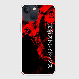 Чехол для iPhone 13 mini с принтом BSD logo red в Рязани,  |  | anime | bungou | bungou stray dogs | dogs | stray | аниме | бродячий пес | великий из бродячих псов | манга