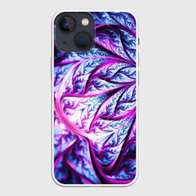 Чехол для iPhone 13 mini с принтом FRACTAL COLLECTION в Рязани,  |  | abstract | abstraction | color | fractal | geometry | paitnt | polygon | polygonal | psy | абстракция | геометрия | краски | неоновые | полигоны | психоделика | фрактал