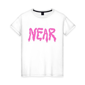 Женская футболка хлопок с принтом ПОШЛАЯ МОЛЛИ в Рязани, 100% хлопок | прямой крой, круглый вырез горловины, длина до линии бедер, слегка спущенное плечо | 