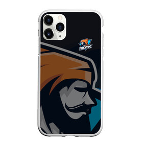 Чехол для iPhone 11 Pro Max матовый с принтом Форма Monk в Рязани, Силикон |  | design | logo | mascot | баскетбол | герои | звери | киберспорт | подрясник | религия | спортивная | стиль | талисман | фитнес | форма | футбол | человек | яркие