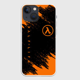 Чехол для iPhone 13 mini с принтом HALF LIFE в Рязани,  |  | aperture laboratories | black mesa | gordon freeman | half life | half life 3 | valve | блэк меса | вэлв | гордон фриман | халф лайф