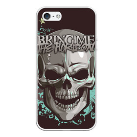 Чехол для iPhone 5/5S матовый с принтом Bring Me the Horizon в Рязани, Силикон | Область печати: задняя сторона чехла, без боковых панелей | bmth | metal | music | official | rca records label | rock | sempiternal | video | британская | группа | дэткор | поп | рок