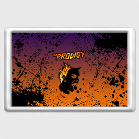 Магнит 45*70 с принтом THE PRODIGY | ПРОДИДЖИ (Z) в Рязани, Пластик | Размер: 78*52 мм; Размер печати: 70*45 | keith charles flint | prodigy | the prodigy | альтернативный дэнс | бигбит | брейкбит | кит флинт | лиам хоулетт | максим реалити | техно | электроник рок | электропанк