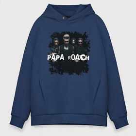 Мужское худи Oversize хлопок с принтом Papa roach в Рязани, френч-терри — 70% хлопок, 30% полиэстер. Мягкий теплый начес внутри —100% хлопок | боковые карманы, эластичные манжеты и нижняя кромка, капюшон на магнитной кнопке | jacoby dakota shaddix | papa roach | альтернативный метал | альтернативный рок | джекоби шэддикс | джерри хортон | коби дик | ню метал | папа роч | рэп метал | тобин эсперанс | тони палермо | хард рок