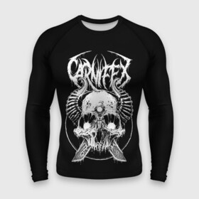 Мужской рашгард 3D с принтом Carnifex в Рязани,  |  | Тематика изображения на принте: behemoth | black | blackmetal | burzum | carnifex | punk | rock | suicide silence