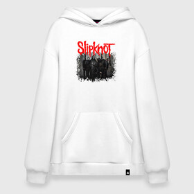 Худи SuperOversize хлопок с принтом SLIPKNOT в Рязани, 70% хлопок, 30% полиэстер, мягкий начес внутри | карман-кенгуру, эластичная резинка на манжетах и по нижней кромке, двухслойный капюшон
 | slipknot | алессандро вентурелла | джей вайнберг | джеймс рут | кори тейлор | крэйг джонс | мик томсон | петля | сид уилсон | скользящий узел | слипкнот | удавка | шон крэхан