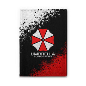 Обложка для автодокументов с принтом RESIDENT EVIL UMBRELLA | РЕЗИДЕНТ ЕВИЛ (Z) в Рязани, натуральная кожа |  размер 19,9*13 см; внутри 4 больших “конверта” для документов и один маленький отдел — туда идеально встанут права | Тематика изображения на принте: ada wong | biohazard | leon | nemesis | project resistance | raccoon city | re | re3 | resident evil | resident evil 3 | rpd | stars | umbrella | ада вонг | амбрелла | немезис | ужасы