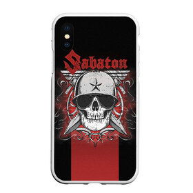 Чехол для iPhone XS Max матовый с принтом Sabaton Army Skull в Рязани, Силикон | Область печати: задняя сторона чехла, без боковых панелей | battle metal | sabaton | военный рок | йоаким броден | крис рёланд | пар сундстрём | рок | рок группа | хэви метал | шведская группа | шведский рок