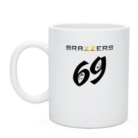 Кружка с принтом Brazzers 69 в Рязани, керамика | объем — 330 мл, диаметр — 80 мм. Принт наносится на бока кружки, можно сделать два разных изображения | brazzers | ананизм | бразерс | браззерс | братья | звезда | мостурба | надпись | прикол | проно хуб | сайт | с