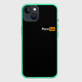 Чехол для iPhone 13 с принтом PORNHUB | ПОРНХАБ (Z) в Рязани,  |  | brand | brazzers | hub | mode | бразерс | бренд | мода