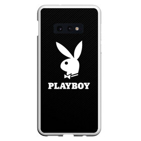 Чехол для Samsung S10E с принтом PLAYBOY в Рязани, Силикон | Область печати: задняя сторона чехла, без боковых панелей | Тематика изображения на принте: brand | brazzers | faketaxi | hub | mode | playboy | бразерс | бренд | мода | фейк такси