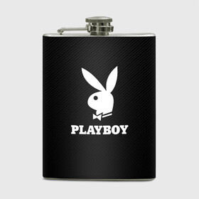 Фляга с принтом PLAYBOY | ПЛЕЙБОЙ (Z) в Рязани, металлический корпус | емкость 0,22 л, размер 125 х 94 мм. Виниловая наклейка запечатывается полностью | Тематика изображения на принте: brand | brazzers | faketaxi | hub | mode | playboy | бразерс | бренд | мода | фейк такси