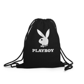 Рюкзак-мешок 3D с принтом PLAYBOY | ПЛЕЙБОЙ (Z) в Рязани, 100% полиэстер | плотность ткани — 200 г/м2, размер — 35 х 45 см; лямки — толстые шнурки, застежка на шнуровке, без карманов и подкладки | brand | brazzers | faketaxi | hub | mode | playboy | бразерс | бренд | мода | фейк такси