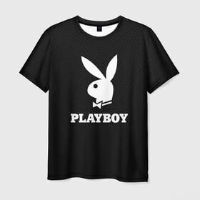 Мужская футболка 3D с принтом PLAYBOY | ПЛЕЙБОЙ (Z) в Рязани, 100% полиэфир | прямой крой, круглый вырез горловины, длина до линии бедер | brand | brazzers | faketaxi | hub | mode | playboy | бразерс | бренд | мода | фейк такси