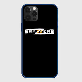 Чехол для iPhone 12 Pro с принтом БРАЗЗЕРС ЛОГО | BRAZZERS LOGO (Z) в Рязани, силикон | область печати: задняя сторона чехла, без боковых панелей | brand | brazzers | fake taxi | faketaxi | hub | mode | playboy | бразерс | бренд | мода | фейк такси