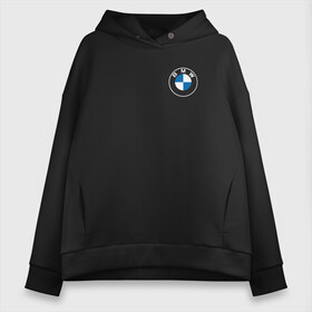 Женское худи Oversize хлопок с принтом BMW LOGO 2020 в Рязани, френч-терри — 70% хлопок, 30% полиэстер. Мягкий теплый начес внутри —100% хлопок | боковые карманы, эластичные манжеты и нижняя кромка, капюшон на магнитной кнопке | bmw | bmw motorsport | bmw performance | carbon | m | motorsport | performance | sport | бмв | карбон | моторспорт | спорт