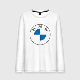 Мужской лонгслив хлопок с принтом BMW LOGO 2020 в Рязани, 100% хлопок |  | bmw | bmw motorsport | bmw performance | carbon | m | motorsport | performance | sport | бмв | карбон | моторспорт | спорт