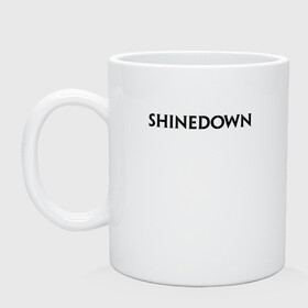 Кружка керамическая с принтом Shinedown в Рязани, керамика | объем — 330 мл, диаметр — 80 мм. Принт наносится на бока кружки, можно сделать два разных изображения | Тематика изображения на принте: rock | shinedown | альтернативный метал | барри керч | брент смит | зак маерс | музыка | ню метал | пост гранж | рок | хард рок | эрик басс