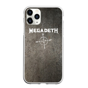 Чехол для iPhone 11 Pro Max матовый с принтом Megadeth в Рязани, Силикон |  | Тематика изображения на принте: dave mustaine | megadeth | music | rock | дирк вербурен | дэвид эллефсон | дэйв мастейн | кико лоурейро | мегадеф | музыка | рок | трэш метал | хард рок | хеви метал