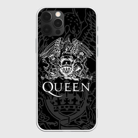 Чехол для iPhone 12 Pro с принтом QUEEN | КВИН (Z) в Рязани, силикон | область печати: задняя сторона чехла, без боковых панелей | Тематика изображения на принте: queen | rock | we will rock you | брайан мэи | группа queen | группа квин | джон дикон | квин | королева | король | роджер тейлор | рок | фредди меркьюри