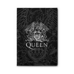 Обложка для автодокументов с принтом QUEEN в Рязани, натуральная кожа |  размер 19,9*13 см; внутри 4 больших “конверта” для документов и один маленький отдел — туда идеально встанут права | queen | rock | we will rock you | брайан мэи | группа queen | группа квин | джон дикон | квин | королева | король | роджер тейлор | рок | фредди меркьюри