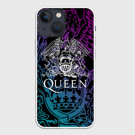 Чехол для iPhone 13 mini с принтом QUEEN | Freddie Mercury (Z) в Рязани,  |  | queen | rock | we will rock you | брайан мэи | группа queen | группа квин | джон дикон | квин | королева | король | роджер тейлор | рок | фредди меркьюри