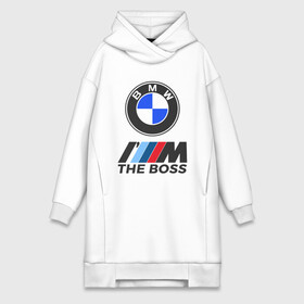 Платье-худи хлопок с принтом BMW BOSS | БМВ БОСС в Рязани,  |  | bmw | bmw performance | m | motorsport | performance | бмв | бэха | моторспорт