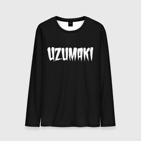 Мужской лонгслив 3D с принтом Uzumaki, Junji Ito  в Рязани, 100% полиэстер | длинные рукава, круглый вырез горловины, полуприлегающий силуэт | Тематика изображения на принте: azami kurotani | horror | junji ito | junji ito collection | kirie | soichi | souichi | tomie | uzumaki | аниме | дзюндзи ито | кириэ | манга | сюити | томиэ | ужасы | узумаки