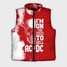 Мужской жилет утепленный 3D с принтом I m on the highway to hell AC DC в Рязани,  |  | ac dc | acdc | acdc ас дс | angus | back in black | highway to hell | mckinnon | young | австралийская | ангус янг | ас дс | асдс | блюз | в форме | гитара | группа | крис слэйд | метал | молния | музыка | п | певец | рок | рок н ролл