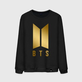 Мужской свитшот хлопок с принтом BTS GOLD в Рязани, 100% хлопок |  | bangtan boys | bt21 | bts | rm | бтс | ви | джей хоуп | джонгук | сюга | чимин | чин