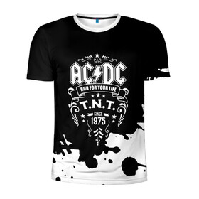 Мужская футболка 3D спортивная с принтом AC/DC T.N.T. в Рязани, 100% полиэстер с улучшенными характеристиками | приталенный силуэт, круглая горловина, широкие плечи, сужается к линии бедра | ac dc | acdc | acdc ас дс | angus | back in black | highway to hell | mckinnon | young | австралийская | ангус янг | ас дс | асдс | блюз | в форме | гитара | группа | крис слэйд | метал | молния | музыка | п | певец | рок | рок н ролл