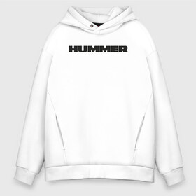 Мужское худи Oversize хлопок с принтом Hammer в Рязани, френч-терри — 70% хлопок, 30% полиэстер. Мягкий теплый начес внутри —100% хлопок | боковые карманы, эластичные манжеты и нижняя кромка, капюшон на магнитной кнопке | auto | h1 | h2 | hammer | hmmwv | авто | автомобиль | ам | машина | хамер | хаммер