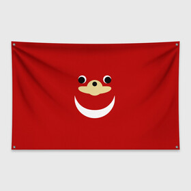 Флаг-баннер с принтом Knuckles в Рязани, 100% полиэстер | размер 67 х 109 см, плотность ткани — 95 г/м2; по краям флага есть четыре люверса для крепления | hedgehog | knuckles | sega | еж | ежик | кнаклс | сега | соник