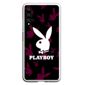 Чехол для Honor 20 с принтом PLAYBOY в Рязани, Силикон | Область печати: задняя сторона чехла, без боковых панелей | Тематика изображения на принте: brand | brazzers | fake taxi | faketaxi | hub | mode | playboy | бразерс | бренд | мода | фейк такси