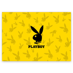 Поздравительная открытка с принтом PLAYBOY в Рязани, 100% бумага | плотность бумаги 280 г/м2, матовая, на обратной стороне линовка и место для марки
 | brand | brazzers | fake taxi | faketaxi | hub | mode | playboy | бразерс | бренд | мода | фейк такси