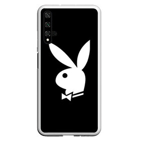 Чехол для Honor 20 с принтом PLAYBOY в Рязани, Силикон | Область печати: задняя сторона чехла, без боковых панелей | Тематика изображения на принте: brand | brazzers | fake taxi | faketaxi | hub | mode | playboy | бразерс | бренд | мода | фейк такси