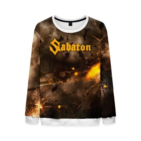 Мужской свитшот 3D с принтом Sabaton в Рязани, 100% полиэстер с мягким внутренним слоем | круглый вырез горловины, мягкая резинка на манжетах и поясе, свободная посадка по фигуре | battle | panzerkampf | primo victoria | sabaton | the art of war | the great war | атака мертвецов | бисмарк | броден | войны | группа | йоаким | латный ботинок | метал | ночные ведьмы | пауэр | рок | рыцарские доспехи | сабатон