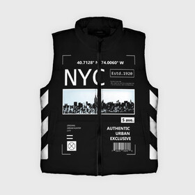 Женский жилет утепленный 3D с принтом New York Strips в Рязани,  |  | fashion | hypebeast | off | off white | streetwear | virgil abloh | white | вайт | итальянский | мода | офф | офф вайт | стаил | стритвир | уличный | урбан