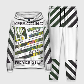 Мужской костюм 3D (с толстовкой) с принтом keep going dream в Рязани,  |  | fashion | hypebeast | off | off white | streetwear | virgil abloh | white | вайт | итальянский | мода | офф | офф вайт | стаил | стритвир | уличный | урбан