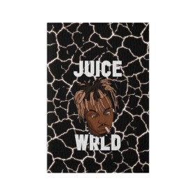 Обложка для паспорта матовая кожа с принтом Juice WRLD. в Рязани, натуральная матовая кожа | размер 19,3 х 13,7 см; прозрачные пластиковые крепления | eminem | godzilla | juice wrld | rap | американский рэпер | годзила | зарубежный реп | маршалл брюс мэтерс | музыка | реп | рэпер | эминем