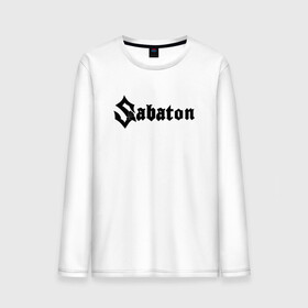 Мужской лонгслив хлопок с принтом SABATON в Рязани, 100% хлопок |  | sabaton | даниель муллбак | йоаким броден | крис рёланд | оскар монтелиус | пэр сундстрём | рикард сунден | сабатон | тоббе энглунд | томми юханссон | ханнес ван дал