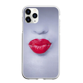 Чехол для iPhone 11 Pro Max матовый с принтом Женские губы в Рязани, Силикон |  | женские губки | женские губы | женское лицо | красные губы | лицо девушки | маска для девушки | маска от коронавируса | поцелуй девушки | яркие губы