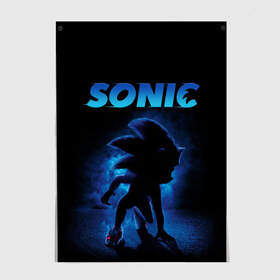 Постер с принтом SONIC в Рязани, 100% бумага
 | бумага, плотность 150 мг. Матовая, но за счет высокого коэффициента гладкости имеет небольшой блеск и дает на свету блики, но в отличии от глянцевой бумаги не покрыта лаком | amy rose | blaze the cat | hedgehog | sega | silver | sonic | доктор эггман | ёж соник | ехидна наклз | кошка блейз | метал соник | сега | сильвер | соник