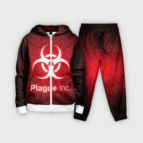 Детский костюм 3D с принтом PLAGUE INC в Рязани,  |  | inc evolved | plague evolved | plague inc | plague inc evolved | plague пк. | игра вирус