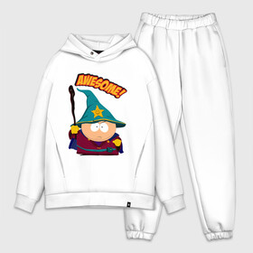 Мужской костюм хлопок OVERSIZE с принтом CARTMAN в Рязани,  |  | animation | cartman | colorado | eric | gangsta | hip hop | kenny | n.w.a | san | south park | usa | волшебник | жесть | картман | магия | мультфильмы | шикарно | эрик | южный парк