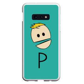 Чехол для Samsung S10E с принтом South Park Филипп Косплей в Рязани, Силикон | Область печати: задняя сторона чехла, без боковых панелей | Тематика изображения на принте: canada | south park | terrance and phillip | жопы в огне | канада | канадцы | король канады | пердуны | пламенные жопы | саус парк | терренс и филлип | южный парк