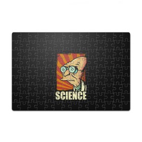 Пазл магнитный 126 элементов с принтом Futurama. Science в Рязани, полимерный материал с магнитным слоем | 126 деталей, размер изделия —  180*270 мм | coffee | expres | fry | futurama | future | leela | philip | planet | turanga | zoidberg | бендер | будущее | джей | зойдберг | кофе | лила | родригес | сгибальщик | туранга | филип | фрай | футурама