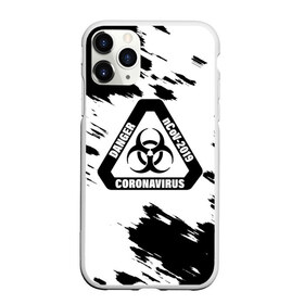 Чехол для iPhone 11 Pro матовый с принтом Danger nCoV - 2019 Coronavirus в Рязани, Силикон |  | 2019   ncov | coronavirus | covid | covid 19 | ncov | virus | арт | биологическая опасность | болезнь | вирус | знак | карантин | корона | коронавирус | короновирус | мем | мой руки | оставайся дома | пандемия | помой руки