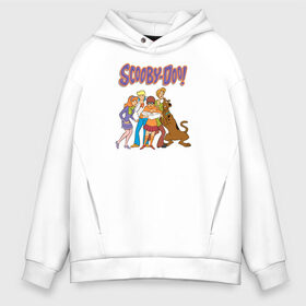 Мужское худи Oversize хлопок с принтом Scooby-Doo в Рязани, френч-терри — 70% хлопок, 30% полиэстер. Мягкий теплый начес внутри —100% хлопок | боковые карманы, эластичные манжеты и нижняя кромка, капюшон на магнитной кнопке | fred jones | scooby doo | scrappy doo | shaggy | vdosadir | velma dinkle | велма динкли | дафна блейк | скуберт фон дуенхеймер | скуби ду | уильям ханна | фред джонс | шегги